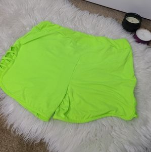 2X Neon Green Shorts from Rue 21 + Plus